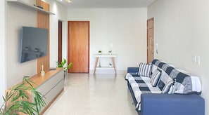 Living area - Desfrute de Momentos Inesquecíveis em Caldas Novas! Casa Aconchegante 3 Suites (Portal das Águas Quentes Caldas Novas)