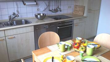 Ferienhaus | Eigene Küche | Wasserkocher, Toaster
