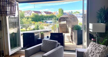 Moderne 3-Zimmer-Wohnung mit traumhafter Dachterrasse nähe Stuttgart