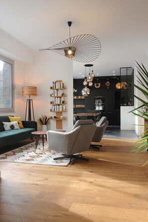 Living area - Les Briochines - Cocon Cosy en Cœur de Ville (Saint-Brieuc)