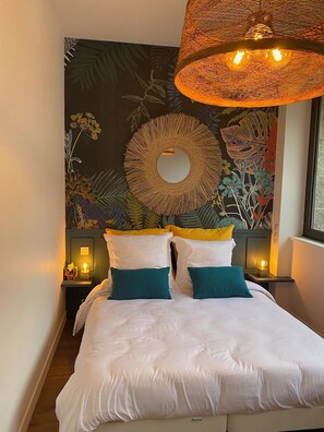 2 bedrooms, iron/ironing board, WiFi, bed sheets - Les Briochines - Cocon Cosy en Cœur de Ville (Saint-Brieuc)