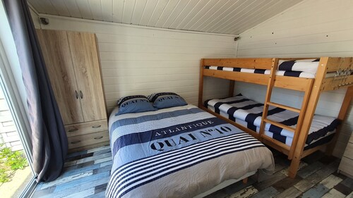 Maisonnette Bord mer "La Plage et Vous, Air D'été"