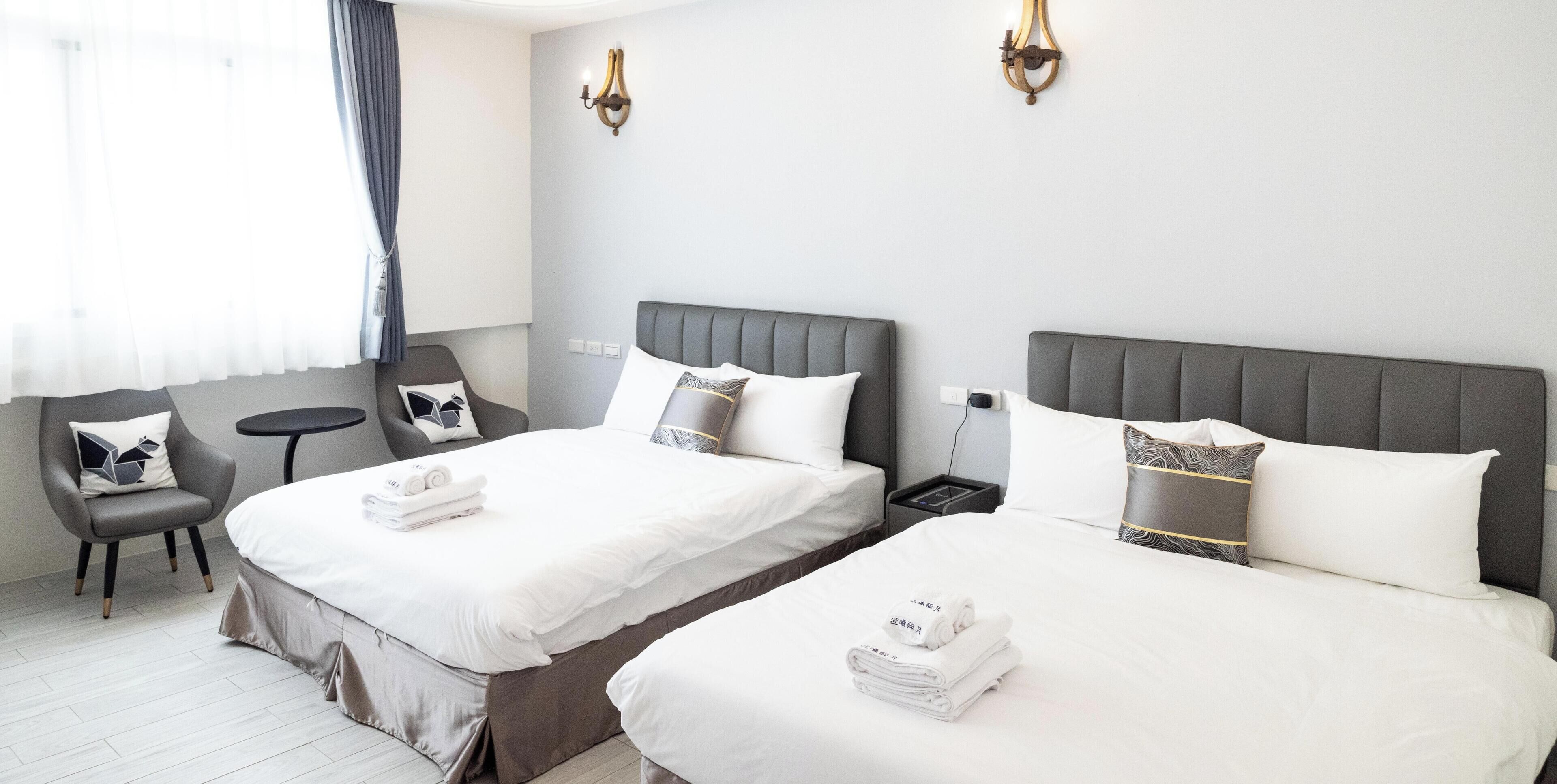 Individueel gemeubileerd, een bureau, een laptopwerkplek