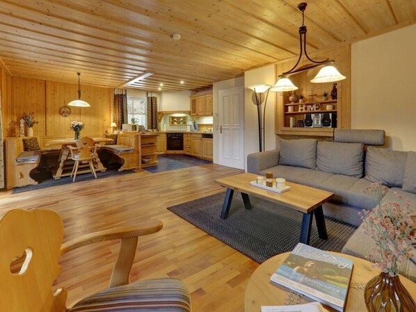 Living area - Waldhaus Sonnenberg Apartment 3 (Drachselsried)