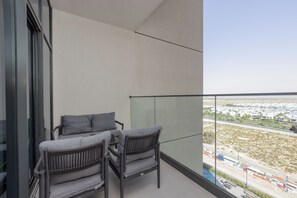 Deluxe Apartment, Balcony, Marina View | Balcony - Aya - Exquisite 2BR Apt at Prive Residences, Dubai Hills (Dubai)