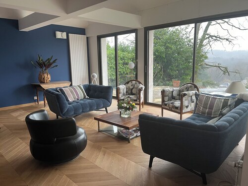 Belle Maison Meulière de 1850, vue Magnifique sur Vallée RER B Piscine 8x4