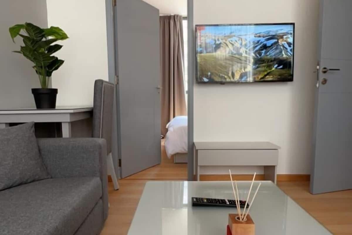 1 bedroom, desk, laptop workspace, WiFi (free)