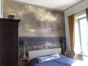 1 chambre, bureau, lit parapluie, Wi-Fi gratuit