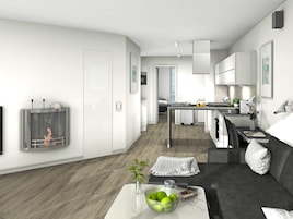 Apartment | Private kitchen | Fridge