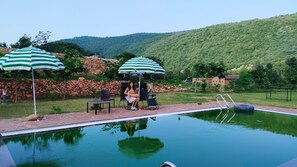 Alberca al aire libre 