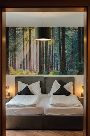 Dolomites Double Room | In-room safe, blackout drapes, cribs/infant beds, free WiFi