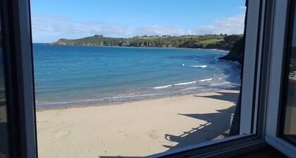 Facing the sea, with sunny terrace, Brehec
