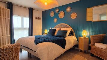 3 chambres, fer et planche Ă repasser, lit parapluie, Wi-Fi