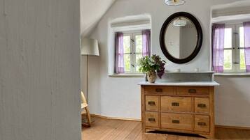 2 bedrooms, individually furnished, iron/ironing board