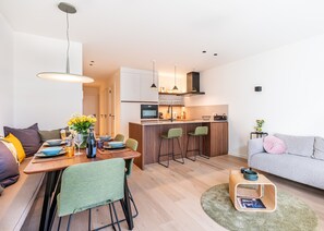 Apartment | Living room - Apartment Near Dunes and Beach in Zeedijk (Koksijde)