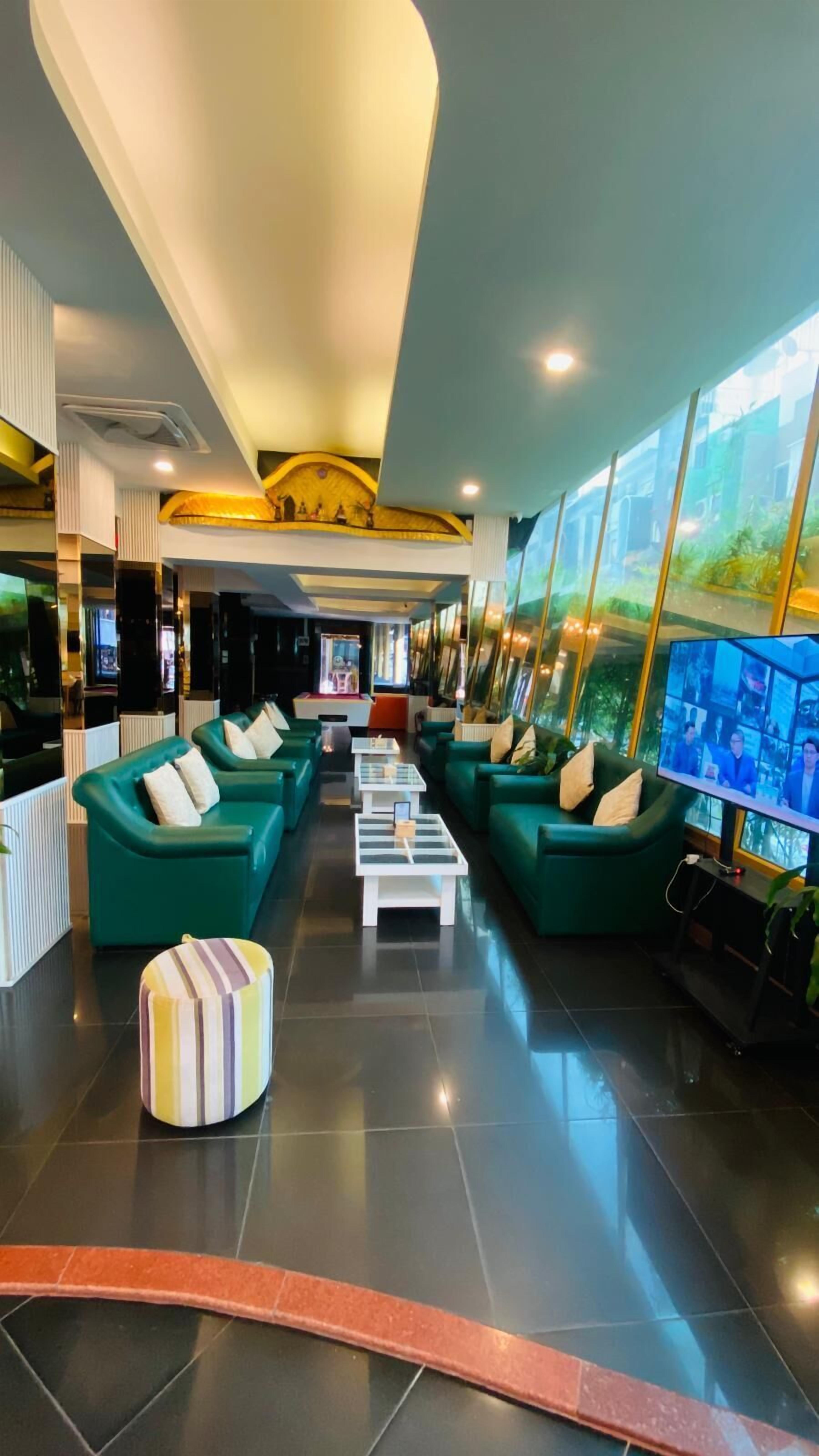 Sitzecke in der Lobby