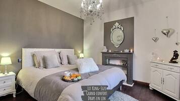 3 chambres, fer et planche Ă repasser, Wi-Fi gratuit, draps fournis