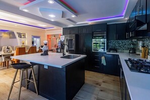 Microwave, oven, stovetop