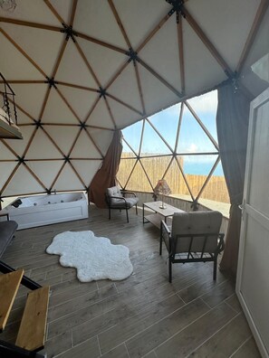 华丽客房, 海景 | 办公桌、笔记本电脑工作区、隔音、免费 WiFi