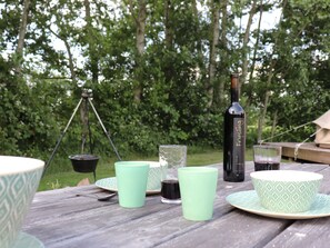 Tent | Exterior - Glamour Tent in Frisian Woods Near Cycling Route (Twijzel)