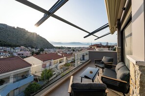 Executive suite, uitzicht op zee | Uitzicht op de stad