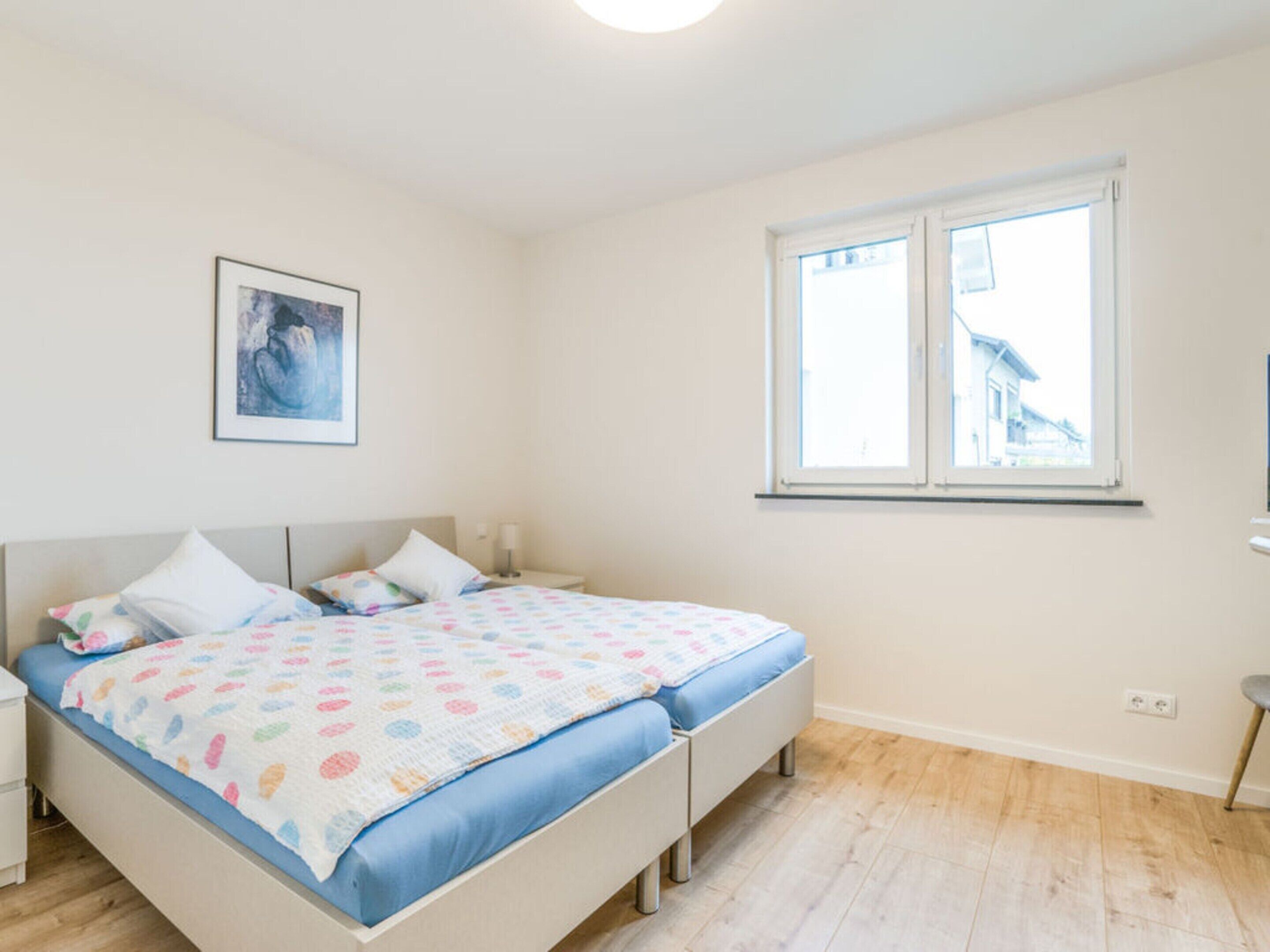 2 bedrooms, individually furnished, iron/ironing board