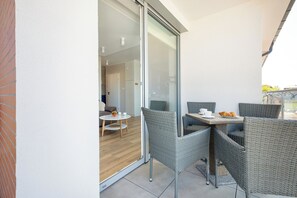 Apartment, 1 Bedroom, 2 Bathrooms, Sea View | Balcony - Morska Apartment With Spa by Renters (Rewal)