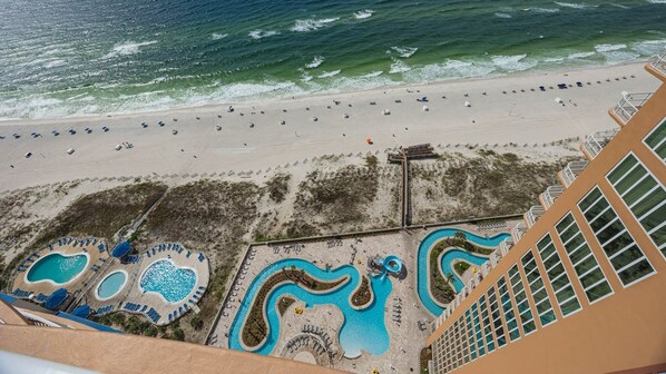 Condo, 4 Bedrooms | Beach | On the beach - Phoenix Gulf Towers 2405 4 Bedroom Condo (Orange Beach)