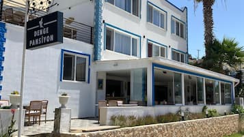 Façade de l’hébergement