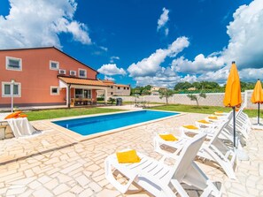 Villa | Pool | Indoor pool, outdoor pool - Large Villa With Swimming Pool and Fenced Garden (Sveti Lovrec)