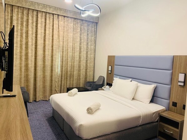 Chambre Standard double ou avec lits jumeaux | AccĂšs au Wi-Fi (inclus), literie fournie