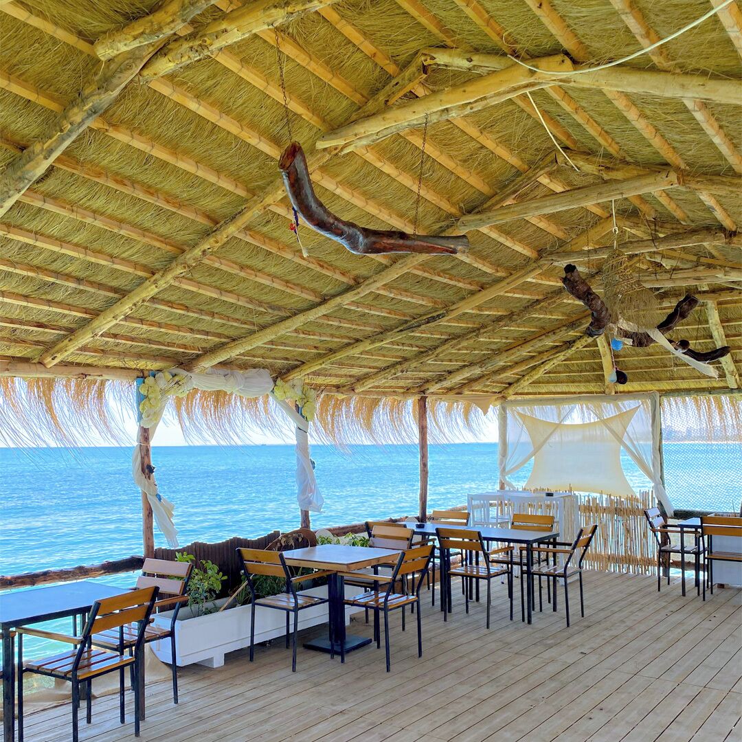 私家海滩、间海滩酒吧