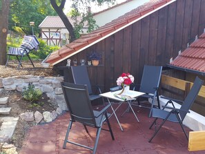 House | Property amenity - Charmantes Ferienhaus mit Naturgarten (Kaltennordheim)