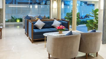Sala de estar en el lobby