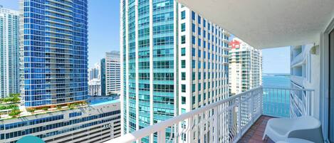 Comfort Condo, Non Smoking, City View | Balcony