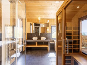Chalet | Bathroom | Hair dryer - Premium Chalet With Infrared Sauna (Schladming)