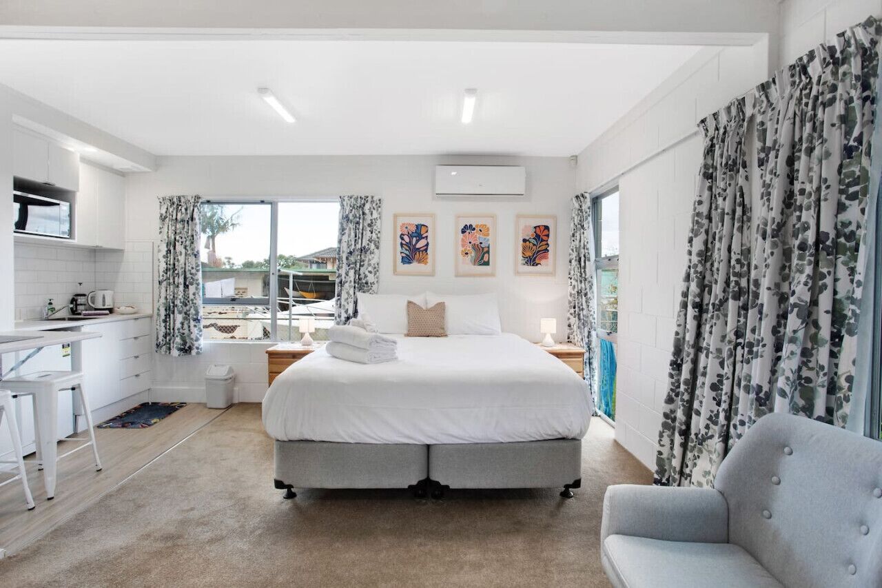 1 slaapkamer, een bureau, een strijkplank/strijkijzer, gratis wifi