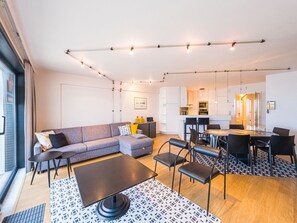 Apartamento | Cocina privada | Hervidor eléctrico y tostadora