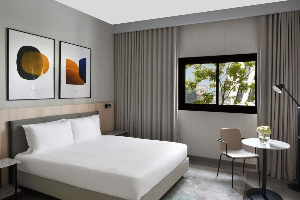 Business Studio, 1 Double Bed | Hypo-allergenic bedding, memory foam beds, in-room safe