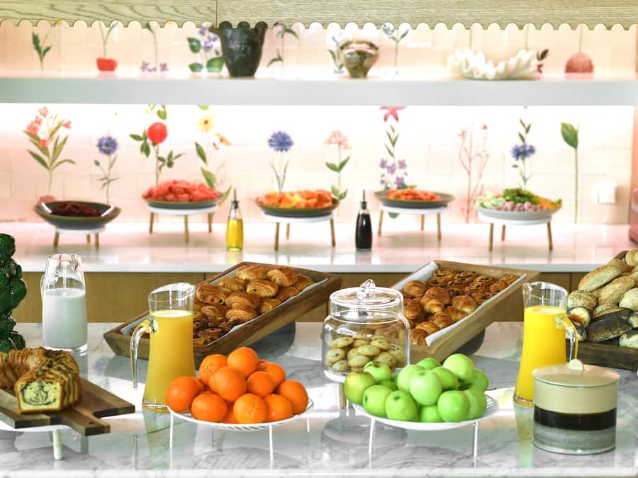Morgenmadsbuffet hver dag mod et gebyr