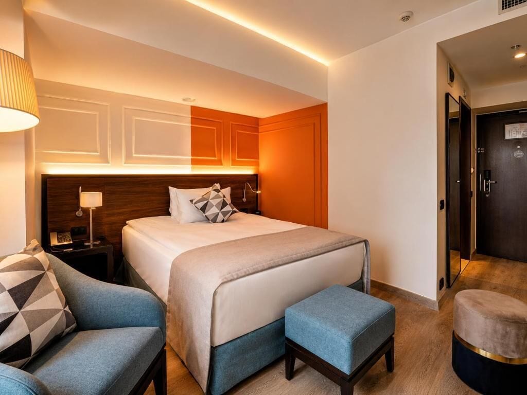 Chambre Standard, 1 lit jumeau | Literie de qualité, minibar, coffre-fort, système d’insonorisation