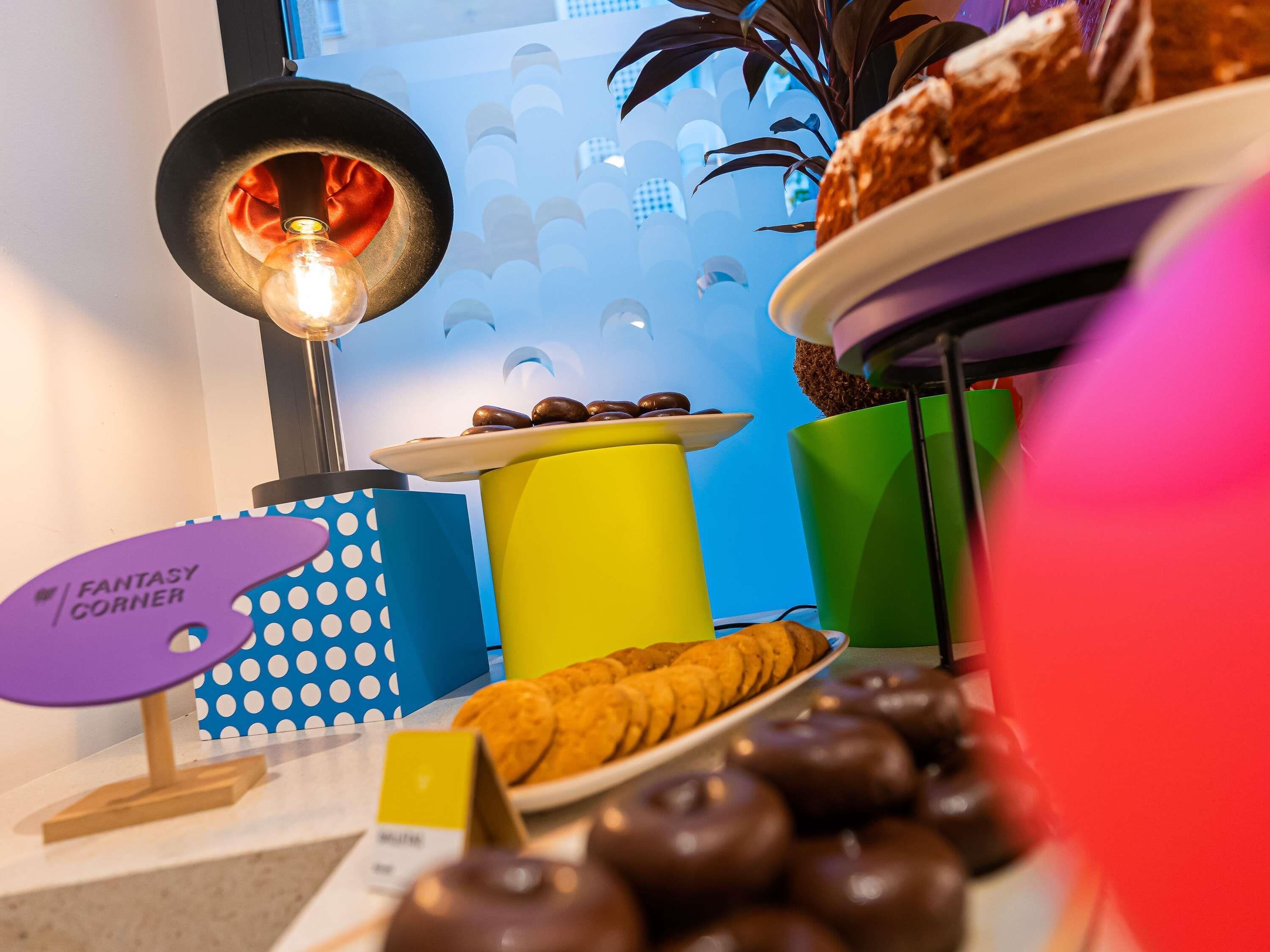 Daily buffet breakfast (EUR 15 per person)