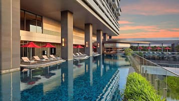 Minibar, caja fuerte, escritorio y espacio para trabajar con un portátil