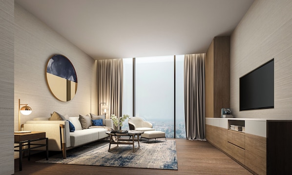 Appartement, 1 lit double | Minibar, coffre-fort, bureau