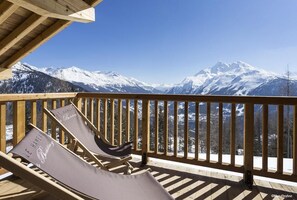 Property grounds - Wifi, sauna, balcony, parking, tv, ski locker, 125m², La Rosière (La Rosière Montvalezan)