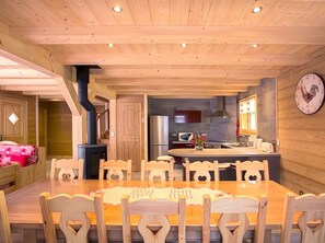 Dining - Amazing Chalet in Chatel With Garden (Chatel)