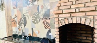 Casa Aconchegante Mongaguá com Piscina Aquecida