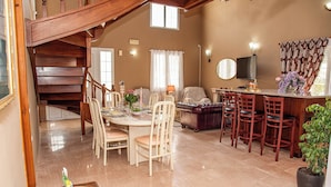 Dining - Holiday Villa Martini With Pool, in Ermones Beach, Vatos, Corfu (Corfu)