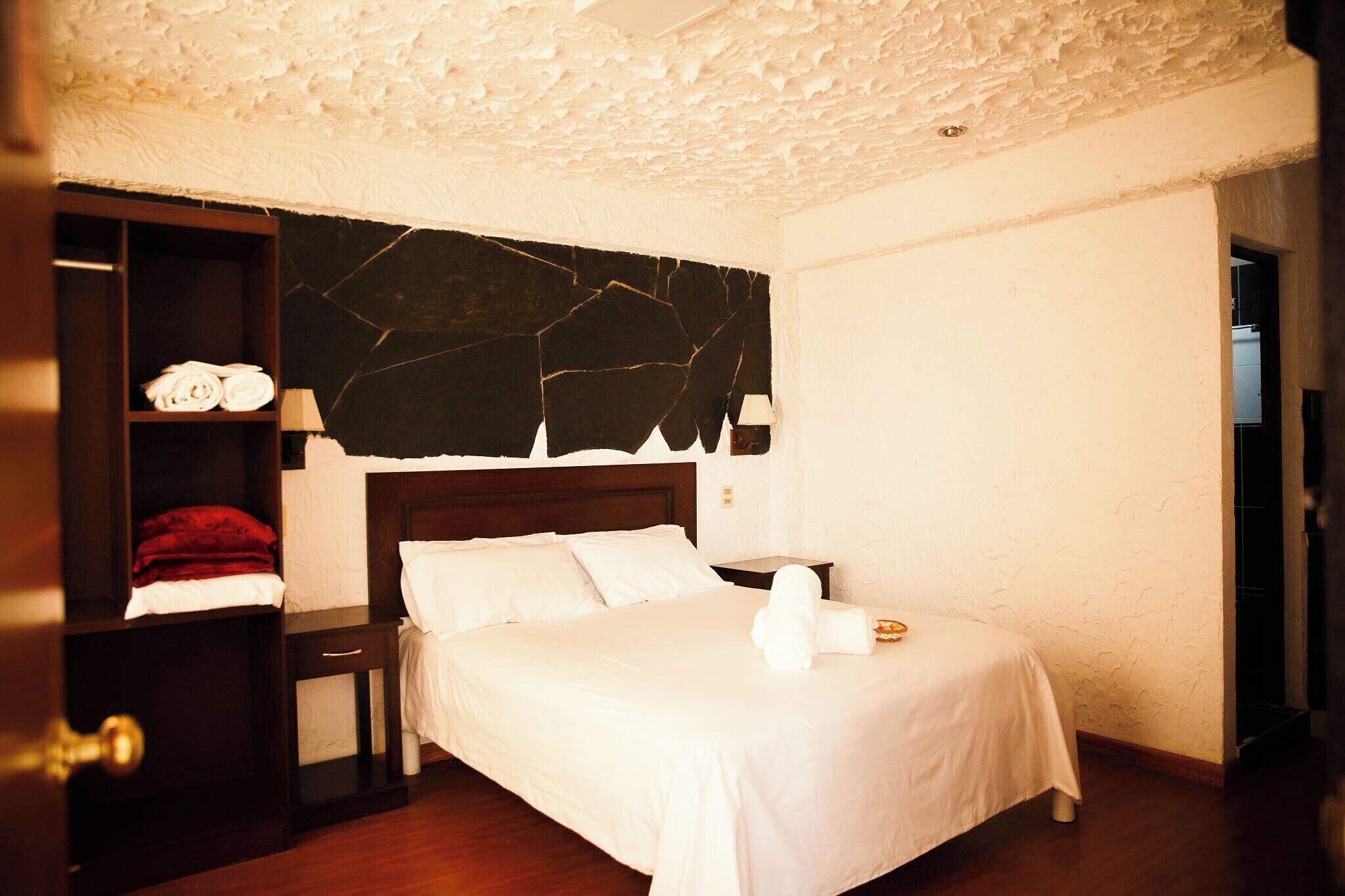 Double Room, 1 King Bed, Private Bathroom, City View | Down comforters, free WiFi