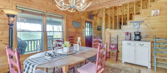Rustic Topton Cabin w/ Game Room & Private Hot Tub